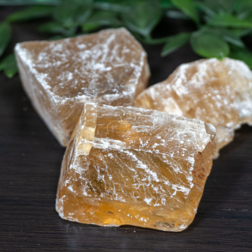 Small Raw Honey Calcite