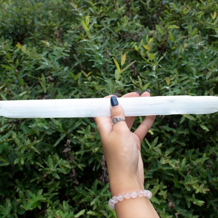 Selenite Wand