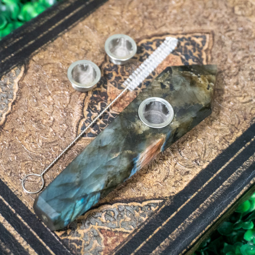 Labradorite Smoking Bowl