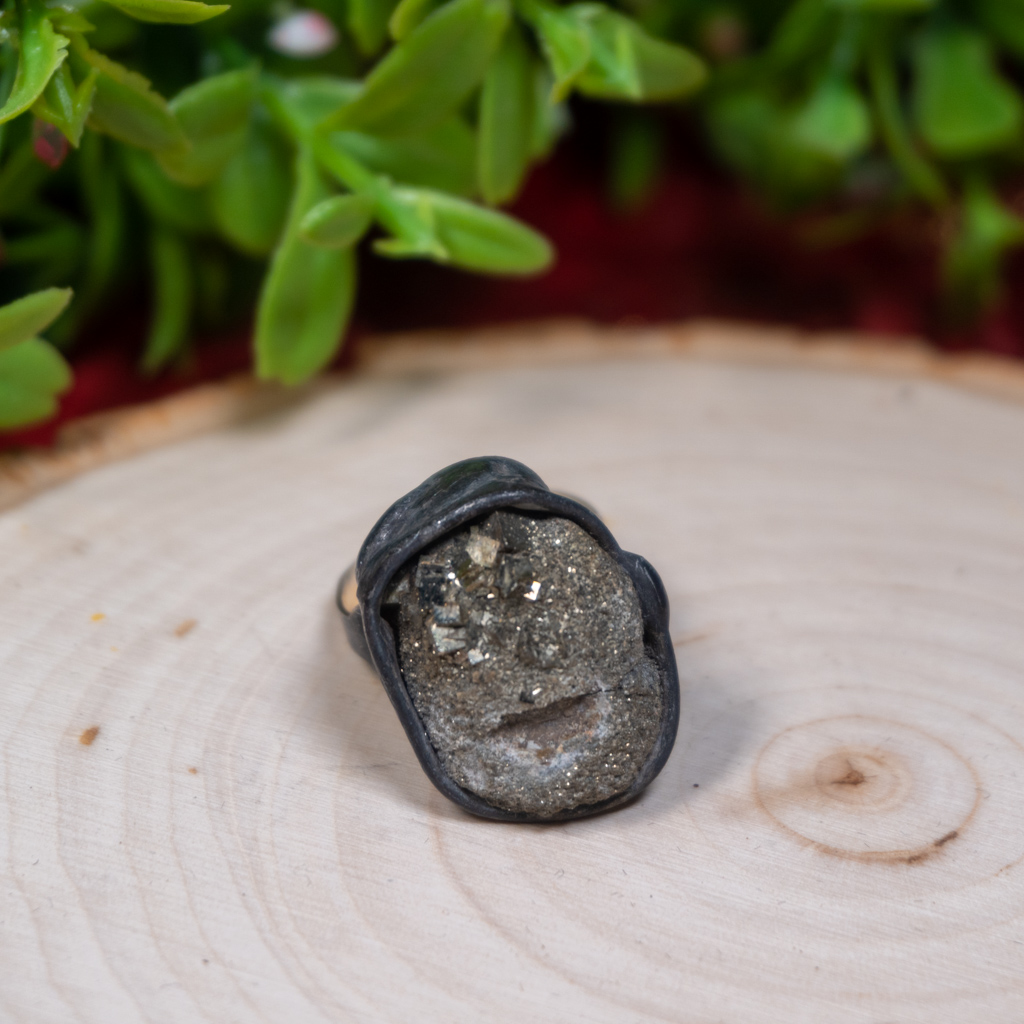 Pyrite Ring 2 The Crystal Council