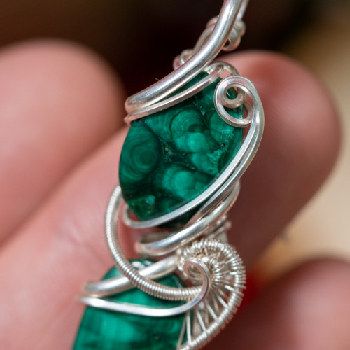 Imperial Double Malachite Wrap #1