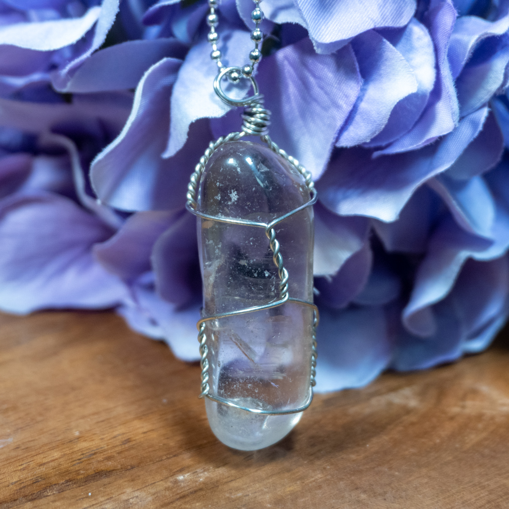 Tumbled Quartz Necklace 1 The Crystal Council