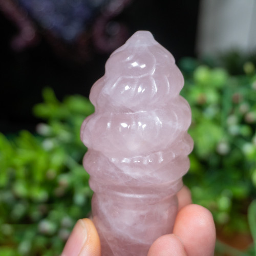 Rose Quartz Ice Cream Cone