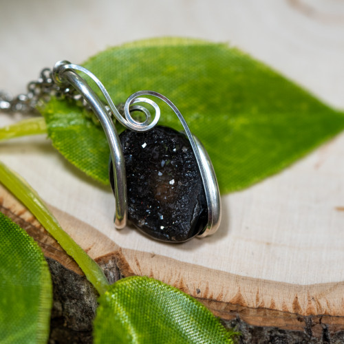 Black Agate Wrap #1