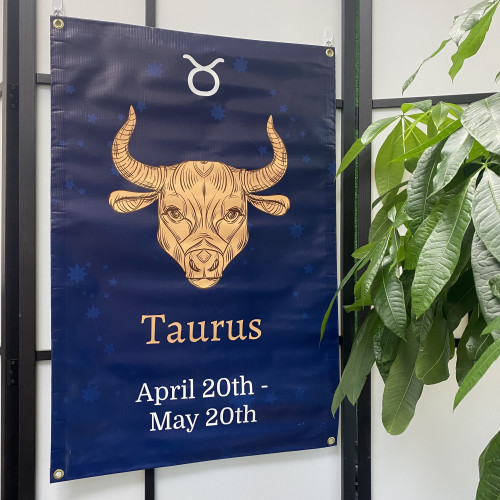 Taurus Vinyl Banner