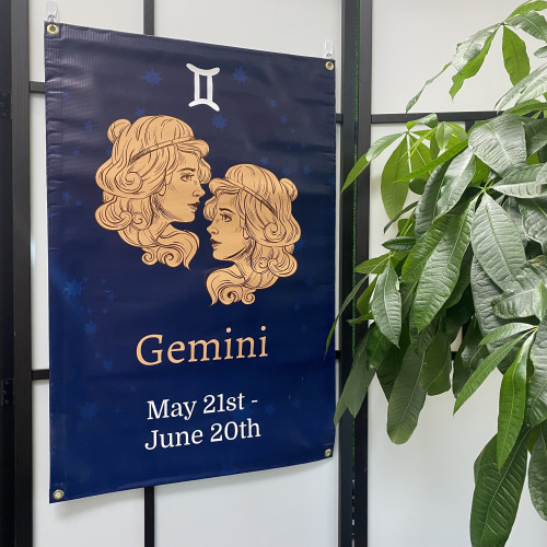 Gemini Vinyl Banner