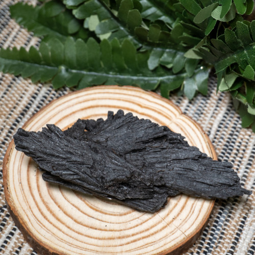 Black Kyanite Fan #7