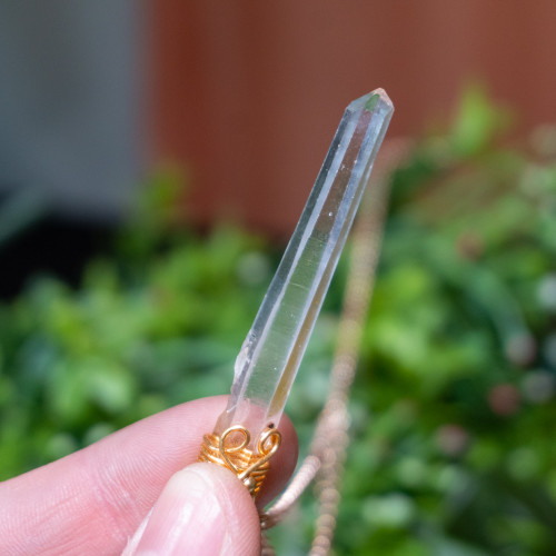 Lemurian Quartz Necklace