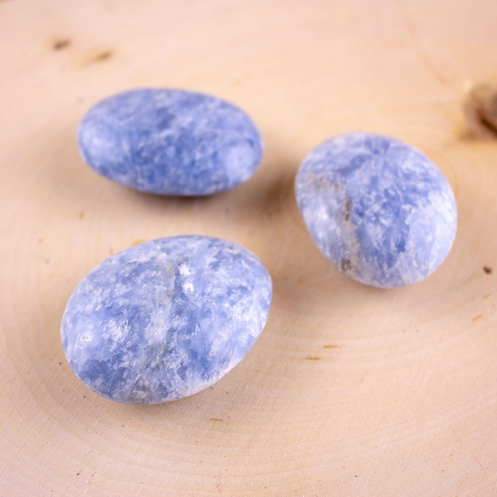 Blue Calcite Palmstone