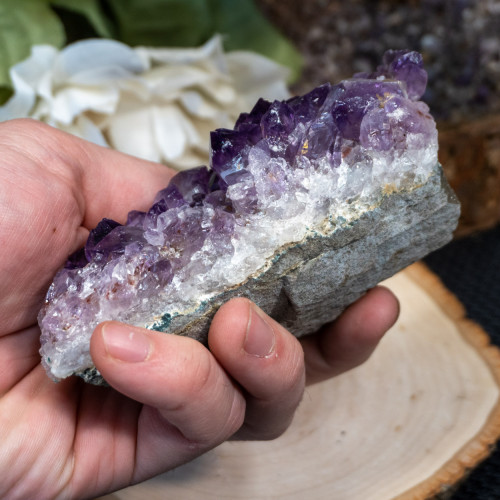 Brazilian Amethyst Raw Cluster #4