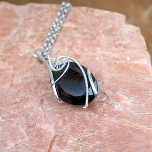 Facetted Colombianite Necklace #3