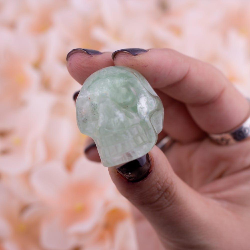 Small Fluorite Skull