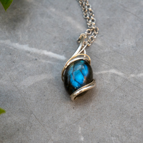 Labradorite Necklace #9