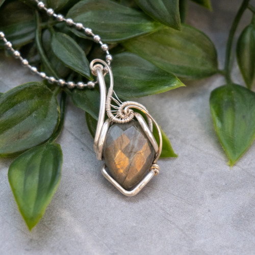 Labradorite Necklace #6
