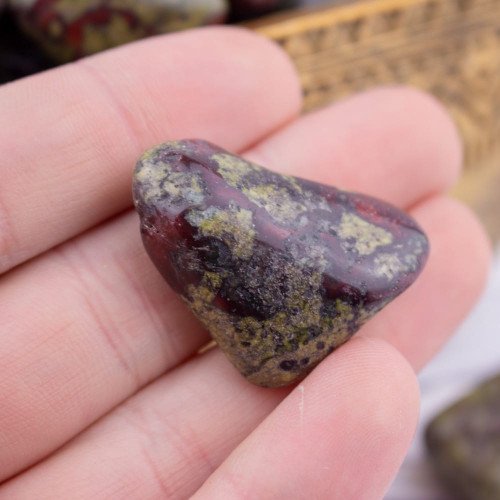 South African Dragon Stone Tumbled