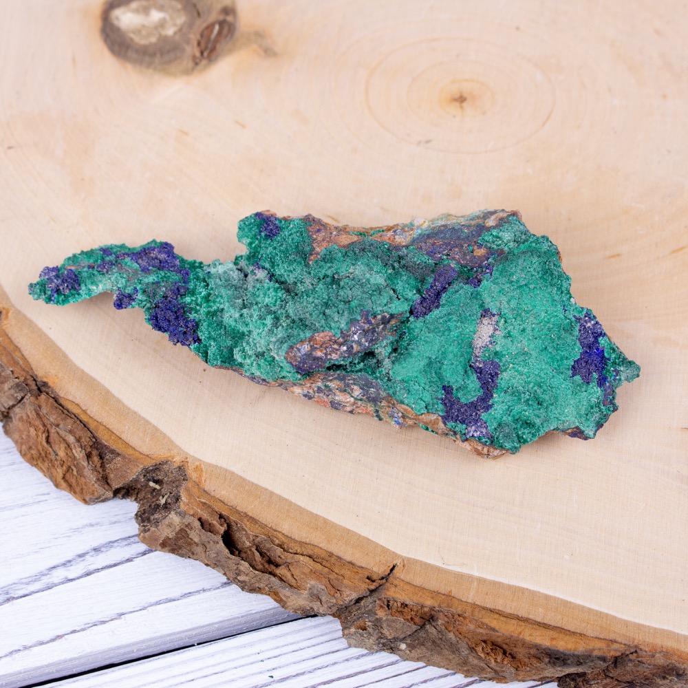 Moroccan Malachite with Azurite