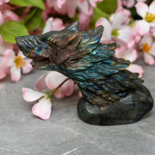 Labradorite Wolf #1