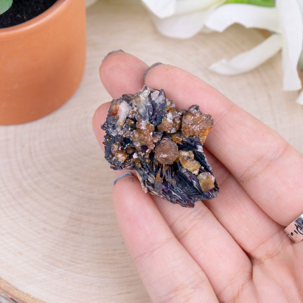 Moroccan Vanadinite Cluster