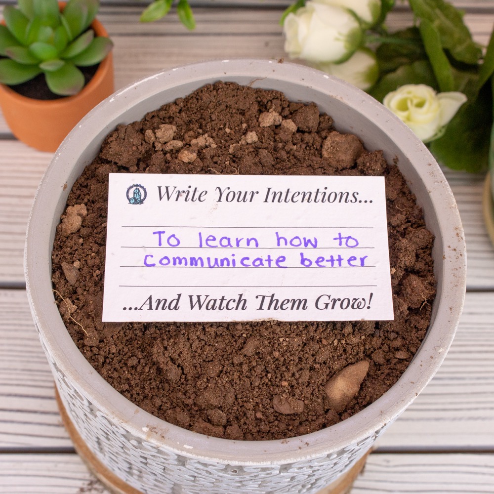 Plantable Intention Card