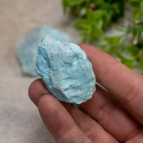 Raw Blue Aragonite