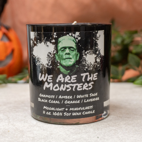 We Are The Monsters Crystal Candle