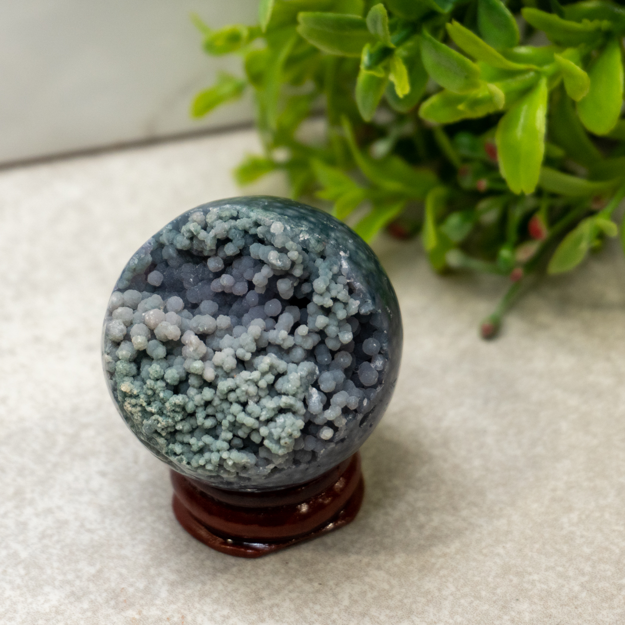 Grape Agate Sphere 1 The Crystal Council