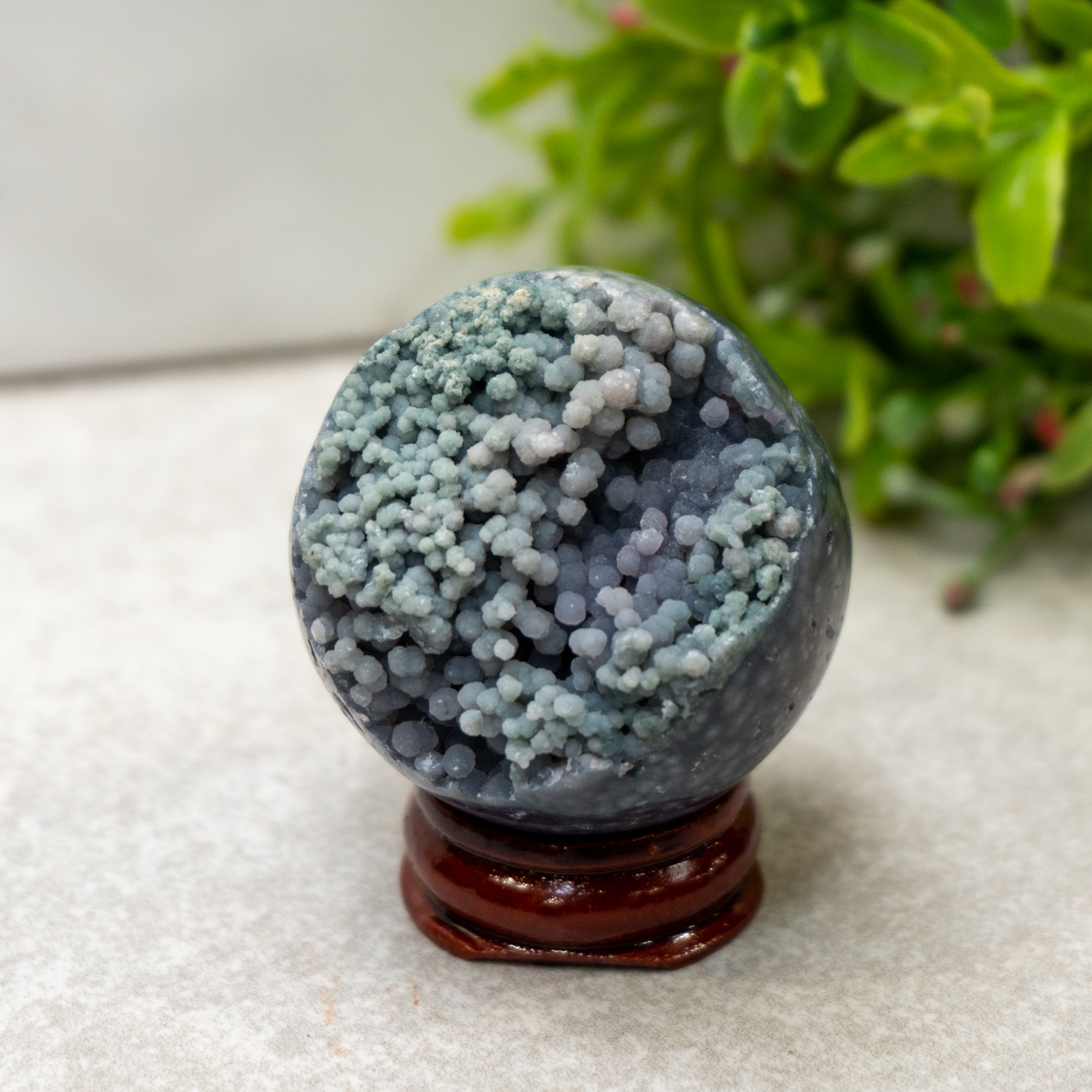 Grape Agate Sphere 1 The Crystal Council
