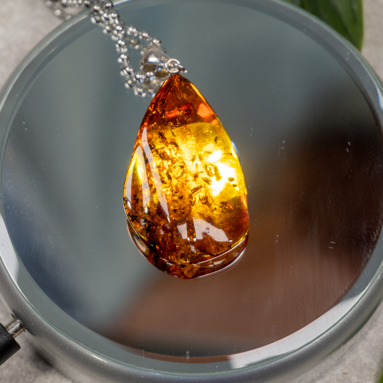 Baltic Amber Necklace #3 - The Crystal Council