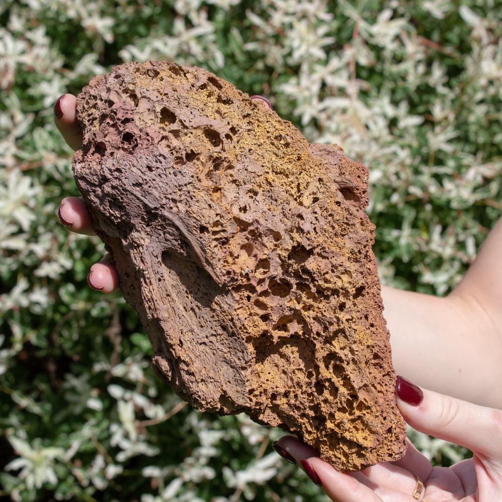 Large Beige Iceland Lava