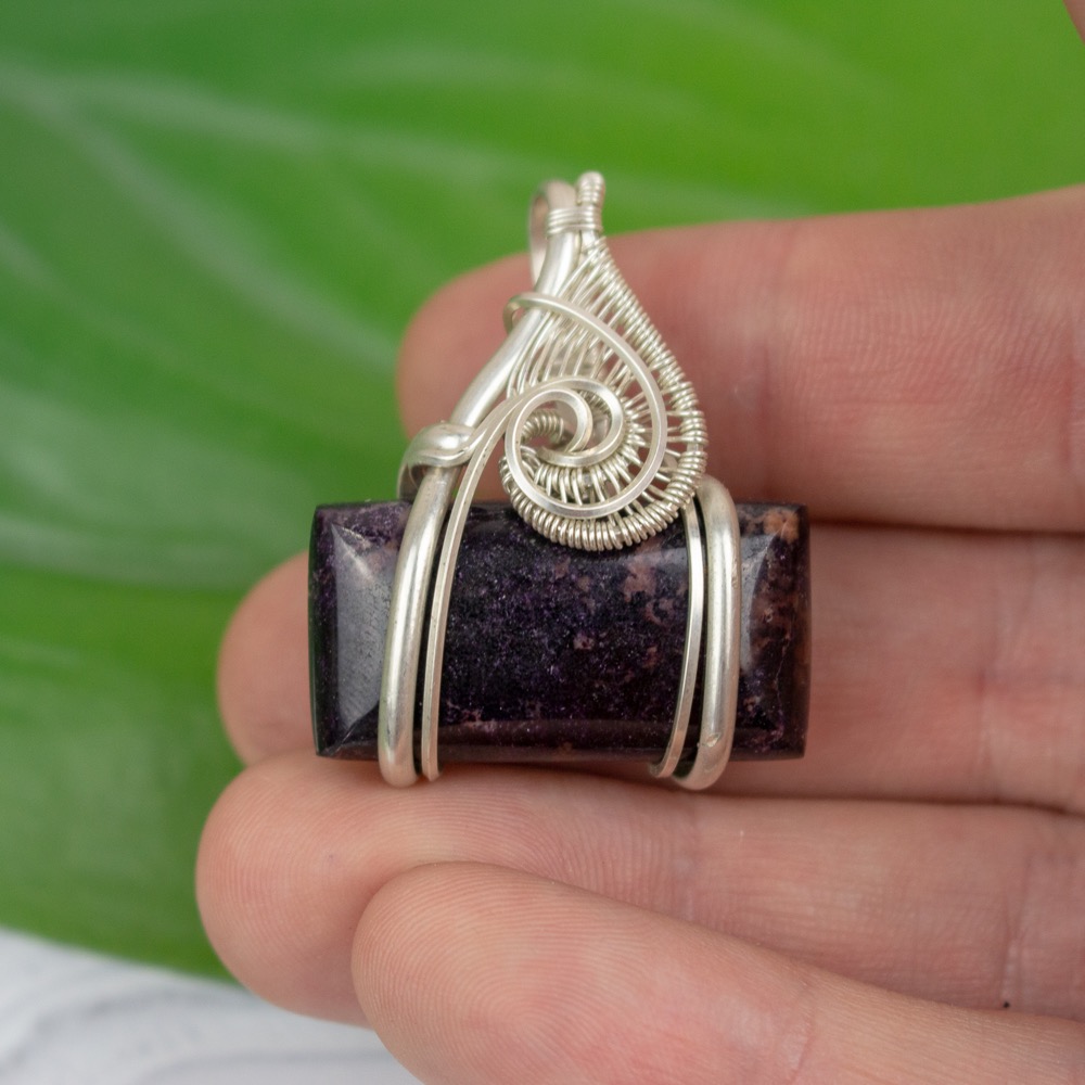 Sugilite Square Wrap