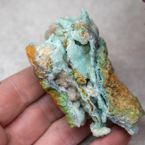 Quartz Covered Chrysoprase #23