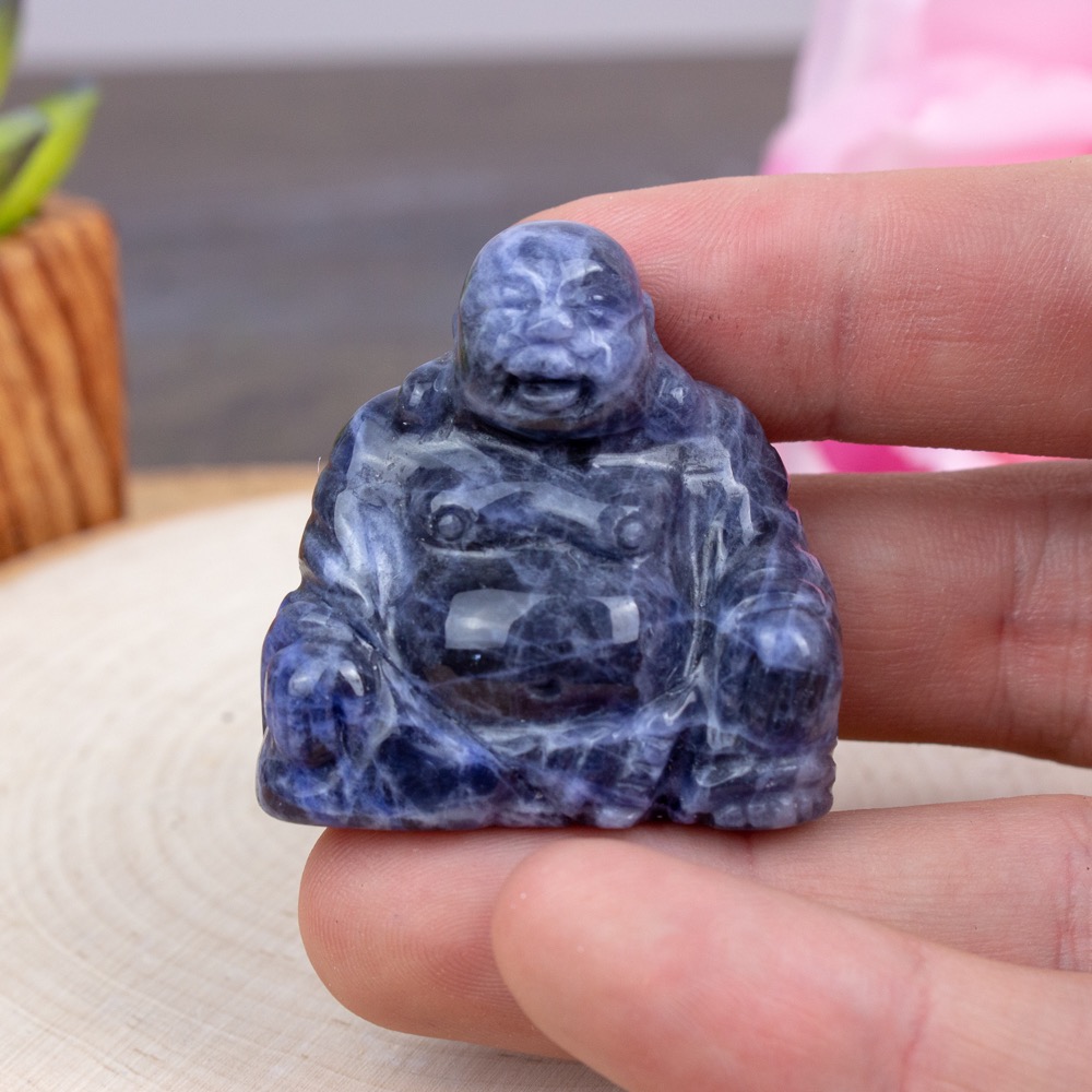 Sodalite Buddha