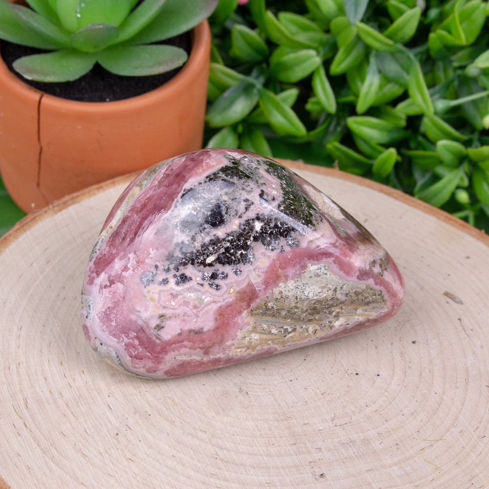 Medium Polished Rhodochrosite #3
