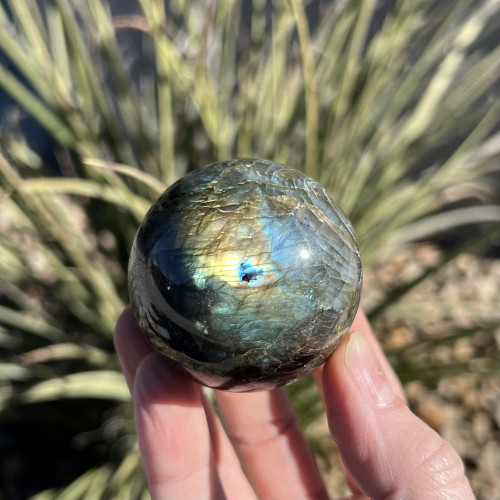Labradorite A Quality Medium Sphere Random
