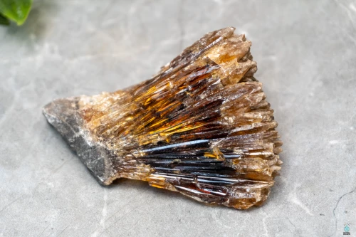 Amber Calcite