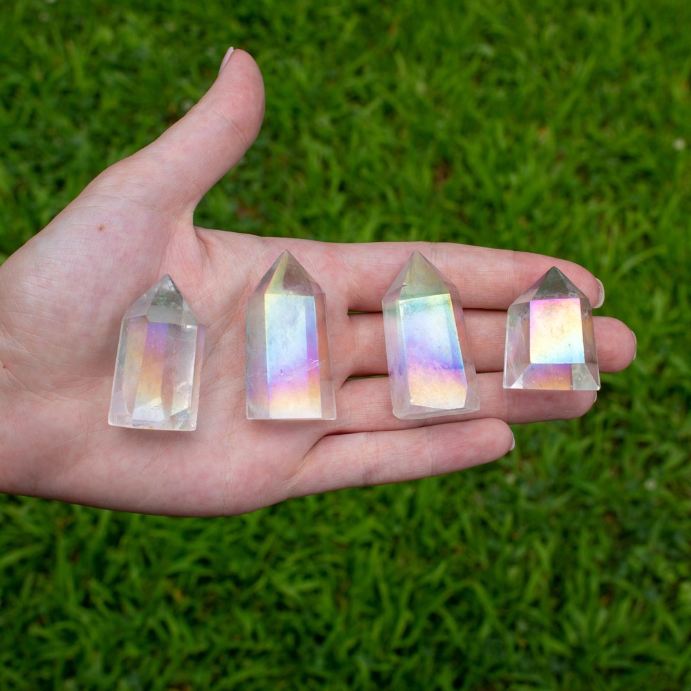 meaning of angel aura quartz
