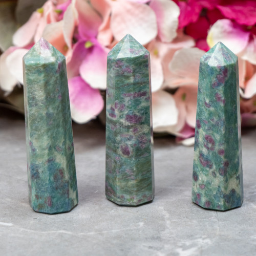 Ruby in Fuchsite Tower