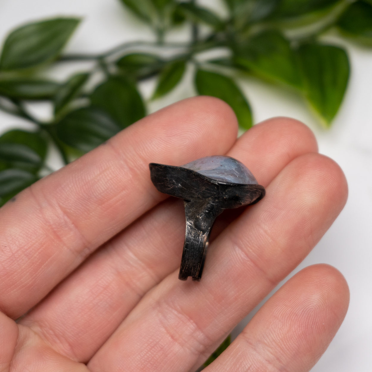 Banded Agate Ring 1 The Crystal Council