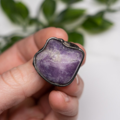 Lepidolite Ring #1
