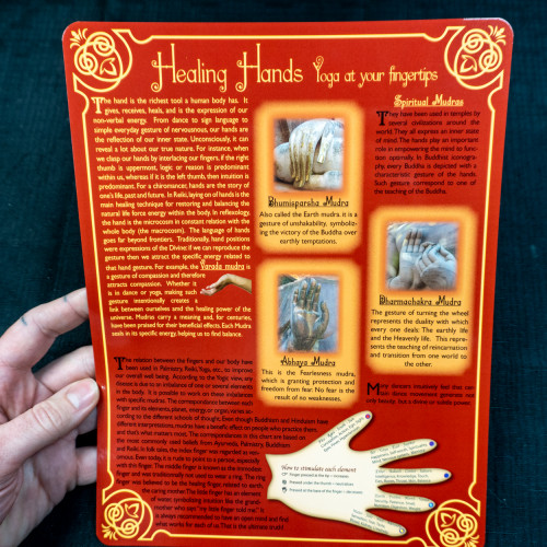 "Healing Hands" Guided Card