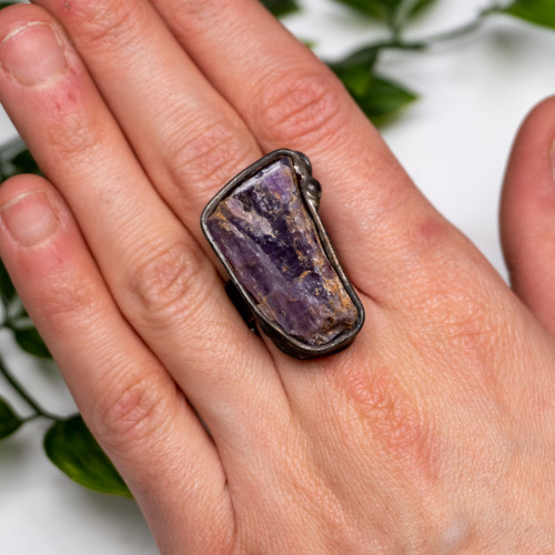 Rwanda Amethyst Ring #1