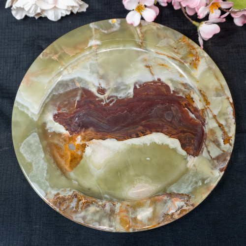 Green Onyx Plate #4