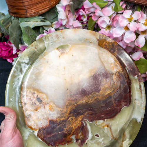 Green Onyx Plate #4