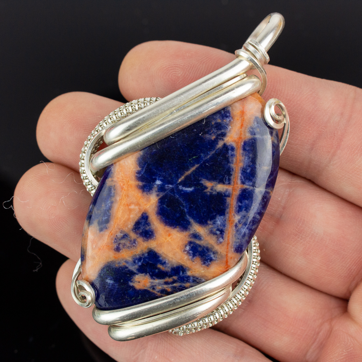 Sodalite Oval Wrap