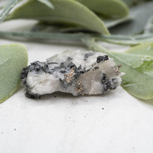 Raw Silver on Calcite #9