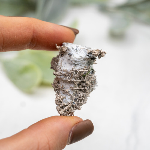 Raw Silver on Calcite #7