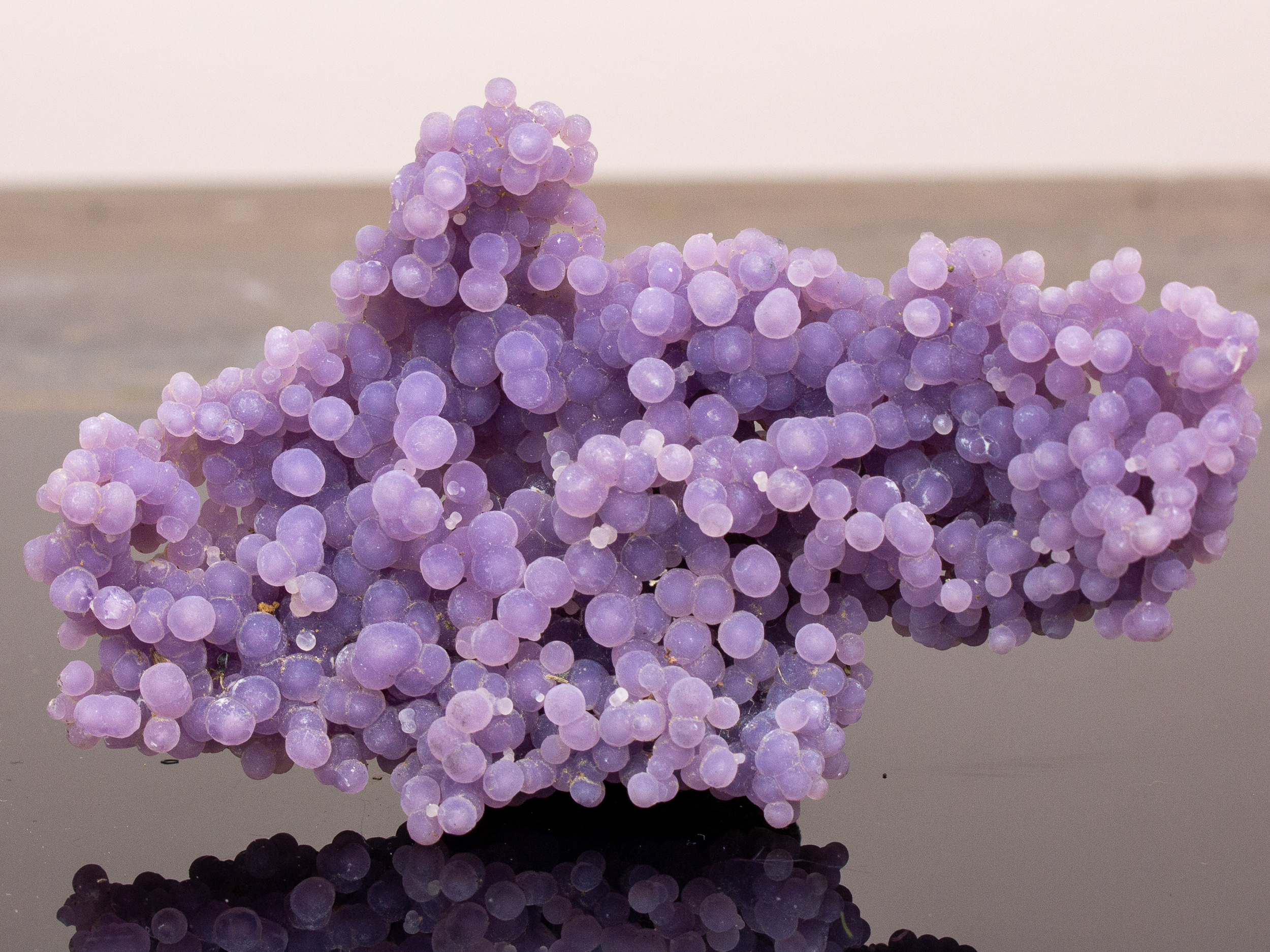 Grape Agate Mineral Specimen Purple Brytroidal Grape Agate