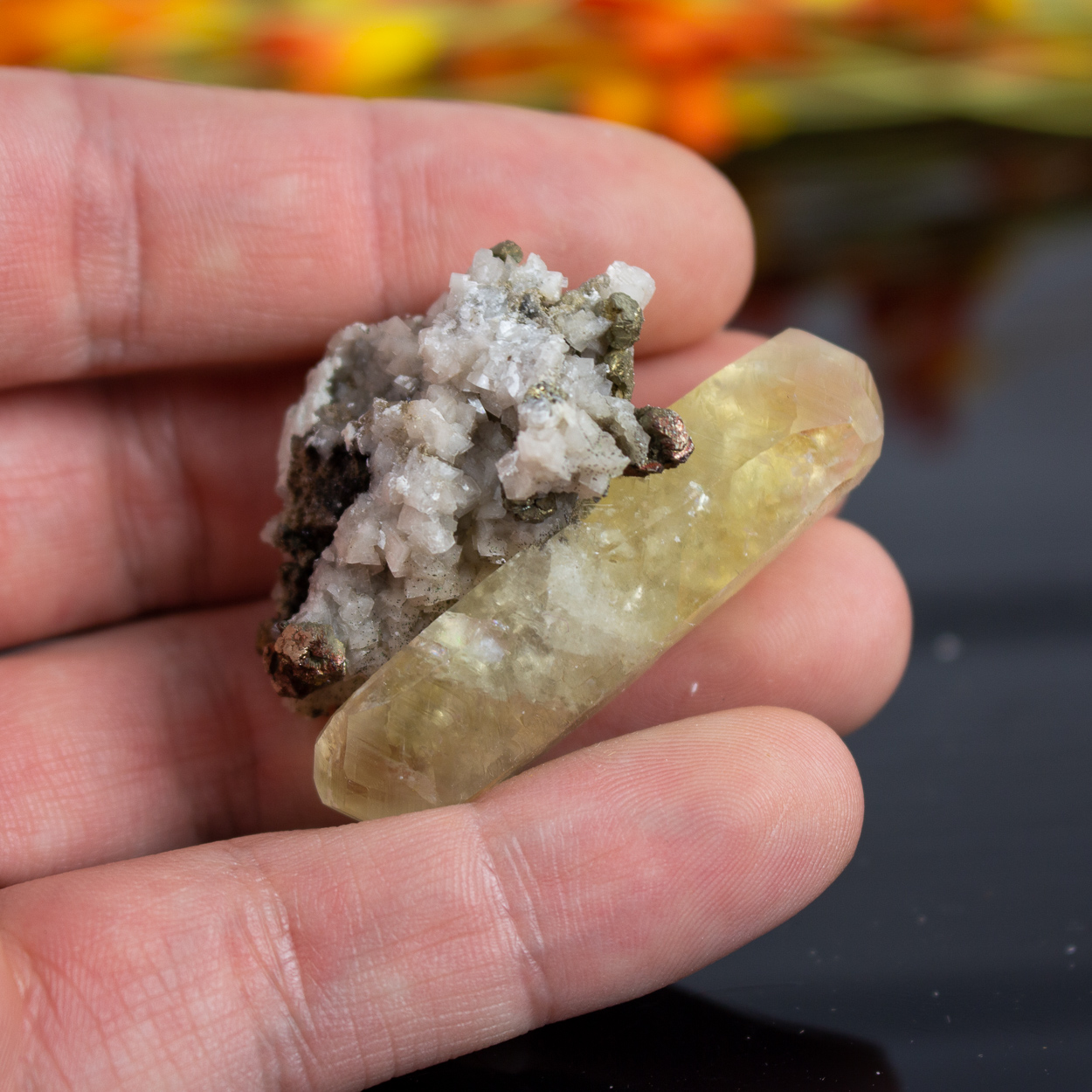 Stellar Beam Calcite #8