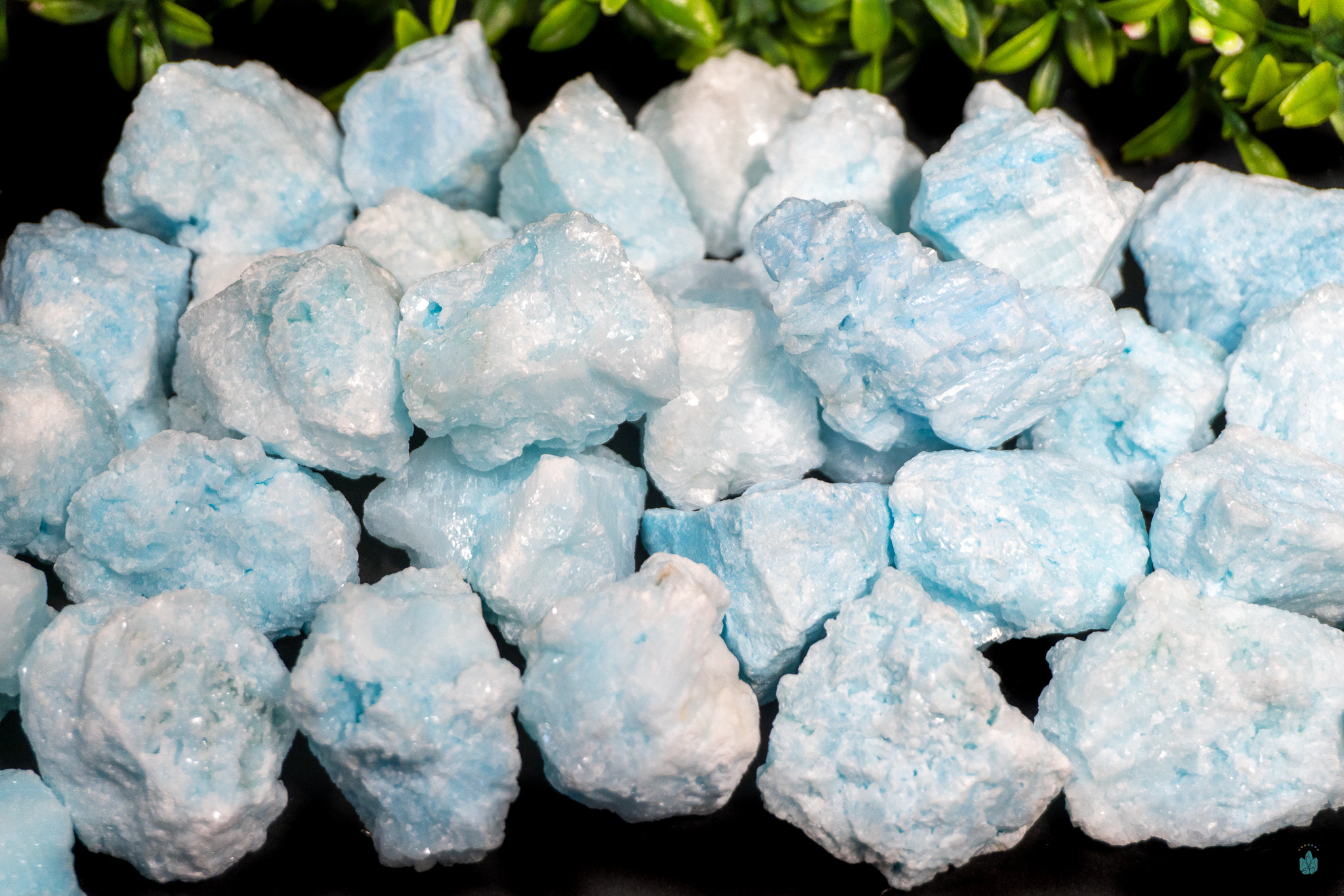 light blue milky crystal