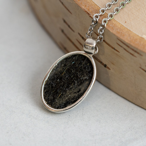 Nuummite Necklace #4